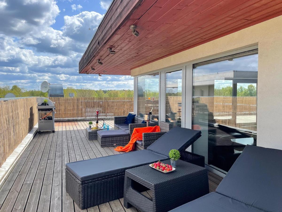 Skyhouse Riga Lux Penthouse & Spa Екстериор снимка