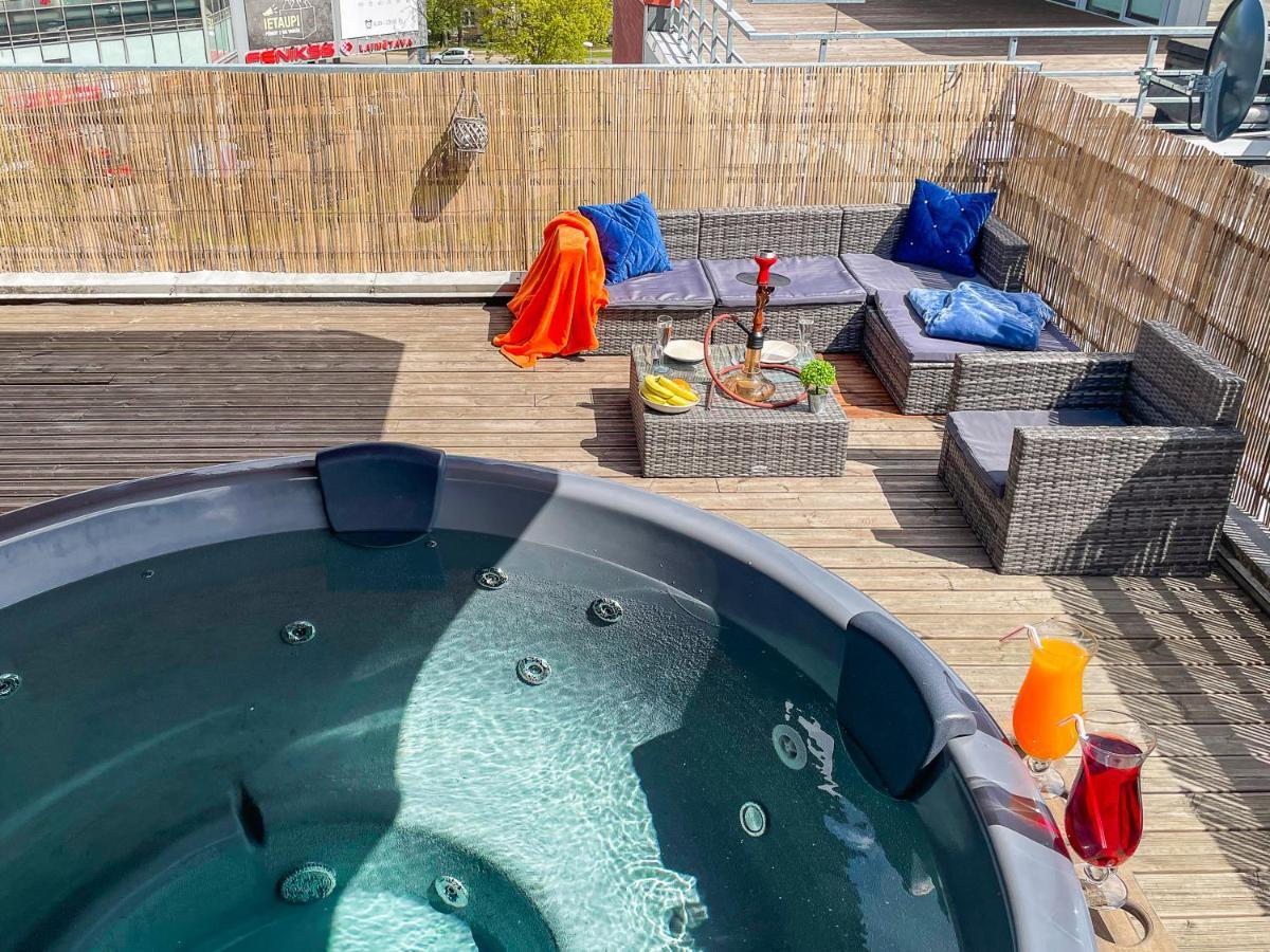 Skyhouse Riga Lux Penthouse & Spa Екстериор снимка